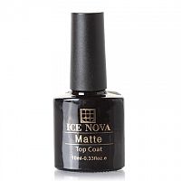 Nova Rubber Matte Top Coat каучуковый матовый топ 10 мл оптом в Владивосток 